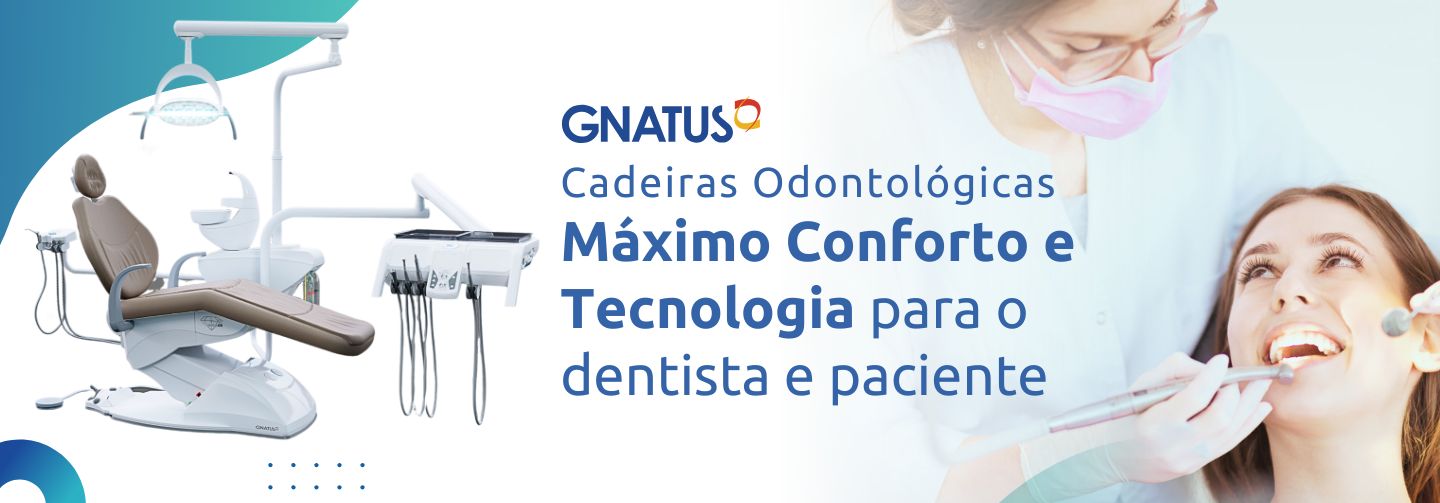 Cadeiras odontológicas Gnatus - você encontra na Castelo Equipamentos. Atendemos Campinas, Jundiaí e Região