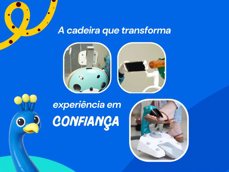 Adquira a cadeira odontopediatrica gzinha safari gnatus na Castelo Equipamentos. Atendemos Campinas e Região